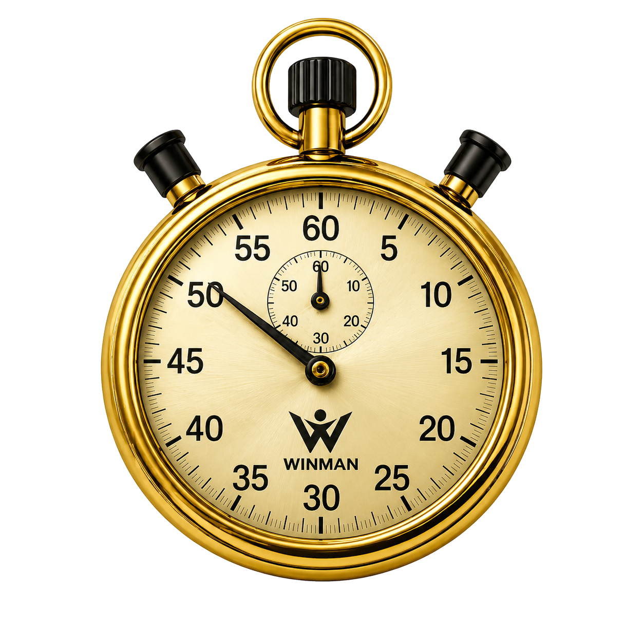 Gold stopwatch