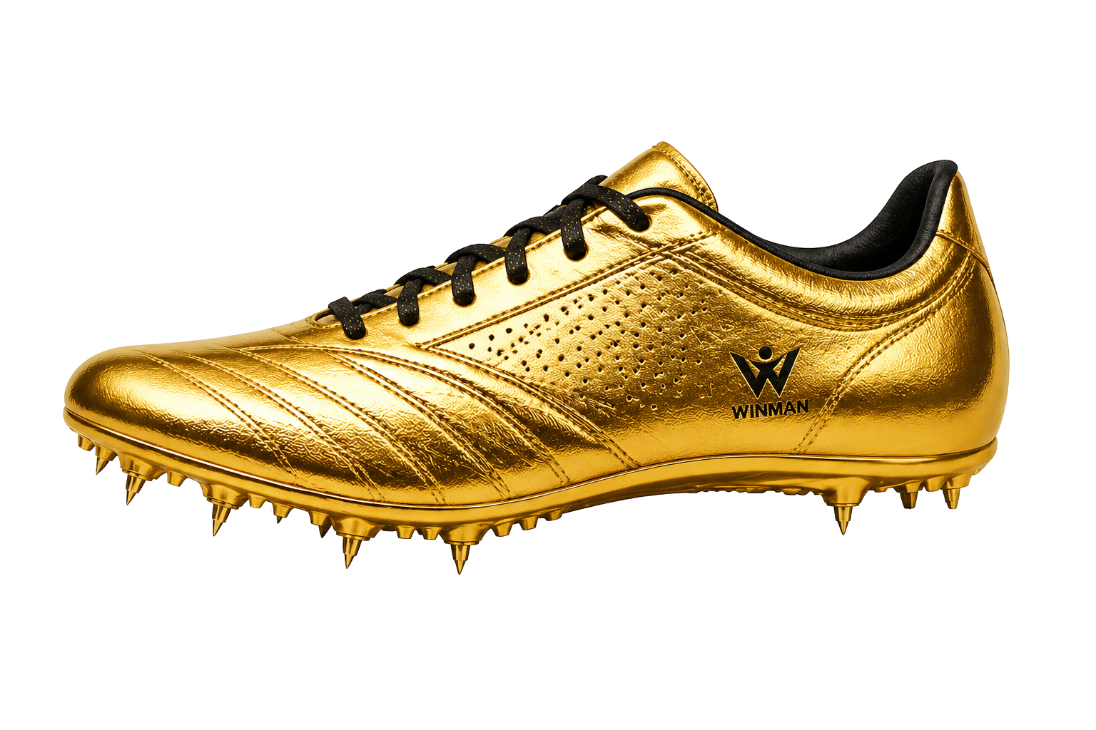 Gold track spike